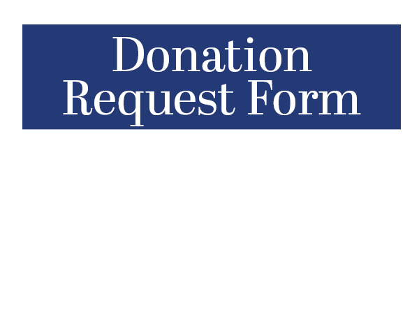 Fill out our donation request form 